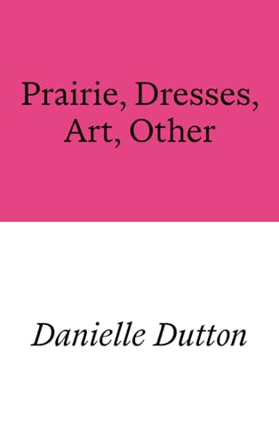 Book cover with pink top half, white bottom half, and black text.