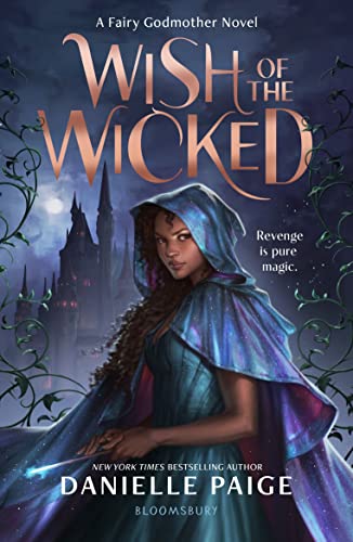 Book cover: hooded woman with castle background, titled "Wish of the Wicked".