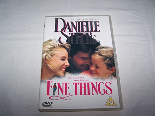 DVD cover for "Danielle Steel's Fine Things" featuring a family portrait.