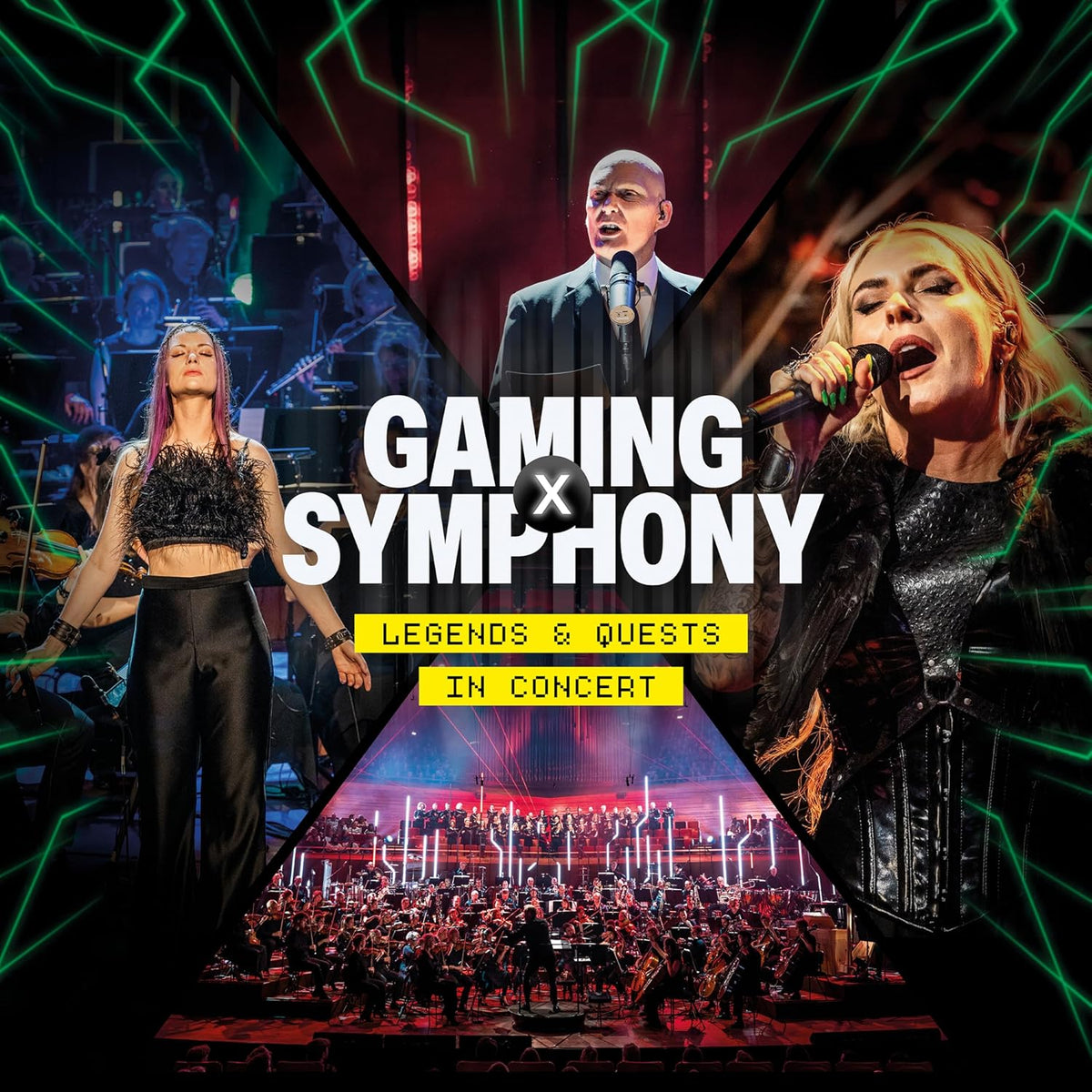 CD cover for “Gaming X Symphony - Legends & Quests” concert.