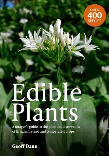 Book cover featuring a white wild garlic flower against a blurred green background.