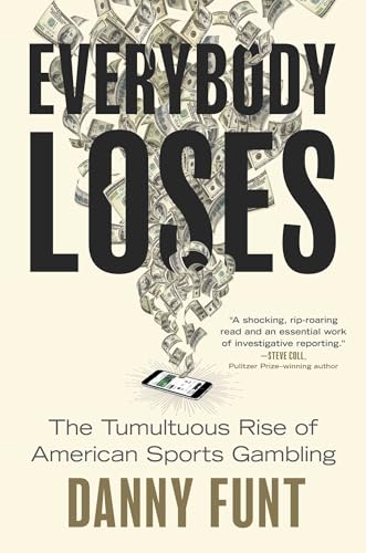 Book cover showing cash flowing into a smartphone with the title Everybody Loses.