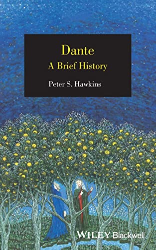 Book cover: "Dante: A Brief History" with medieval illustration.