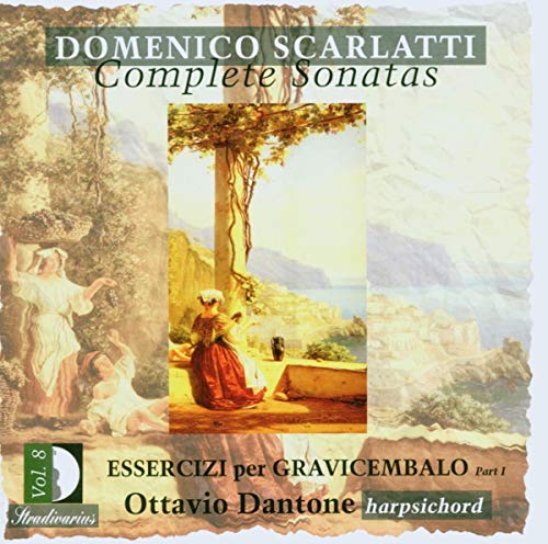 CD cover with classical painting of women in a landscape, text overlay.
