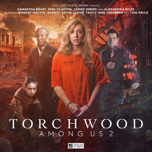 Torchwood: Among Us Part 2 cover featuring four characters in a ruined city.