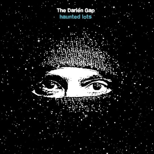 Black and white album cover with eyes peering from a shadowy face.