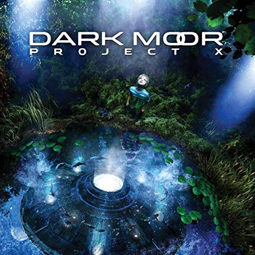 Dark Moor - Project X CD cover: boy by glowing pond, sci-fi art.