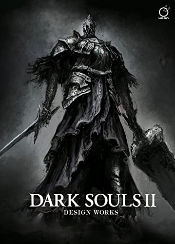 Dark Souls II Design Works book cover featuring armored figure with sword.