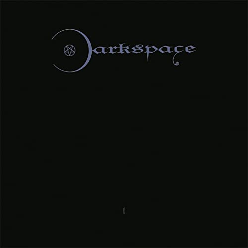 Black album cover with purple text, a crescent moon, and pentagram symbol.