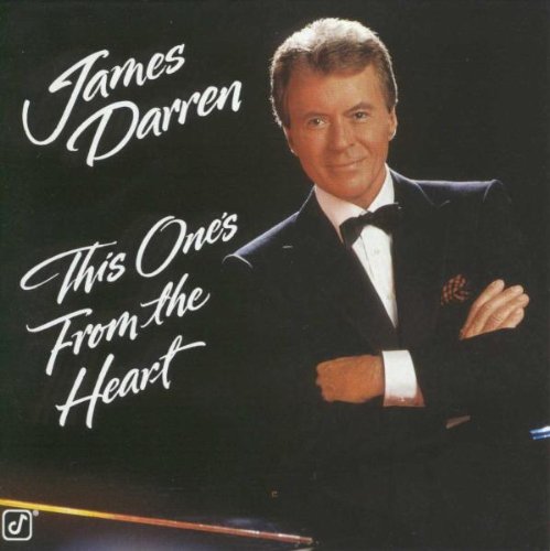 Darren James album cover: portrait of a smiling man in a tuxedo.