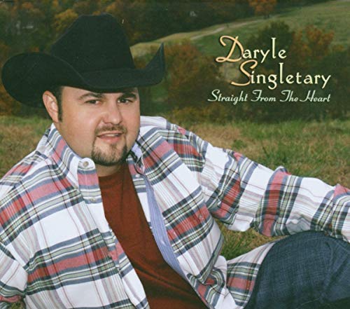 Daryle Singletary album cover featuring a man in a cowboy hat.