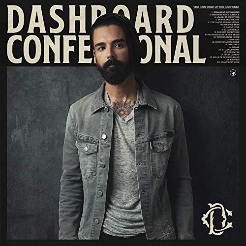 "Album cover featuring a man with a denim jacket and visible neck tattoo."