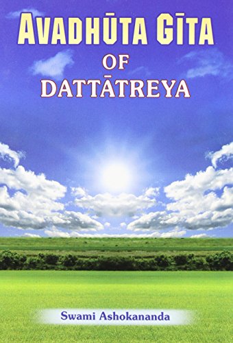 Book cover: "Avadhuta Gita" with a sky and field background.