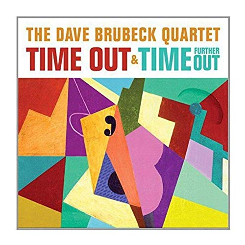 Album cover for Dave Brubeck Quartet’s “Time Out / Time Further Out” vinyl.