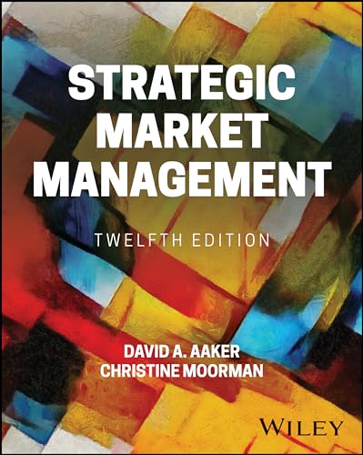 Book cover: āStrategic Market Managementā, twelfth edition, by Aaker and Moorman.