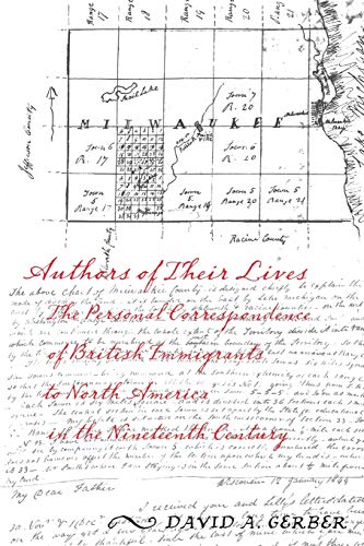 Book cover with a hand-drawn map and red title: "Authors of Their Lives.