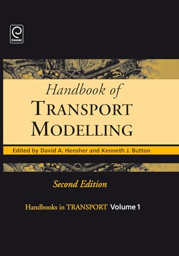 Book cover: "Handbook of Transport Modelling," second edition, with road image.