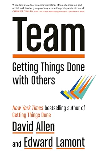Book cover titled Team by David Allen and Edward Lamont with colorful checkmark graphic.