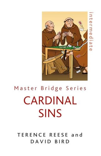 Book cover: cartoon monks playing cards, titled "Cardinal Sins.