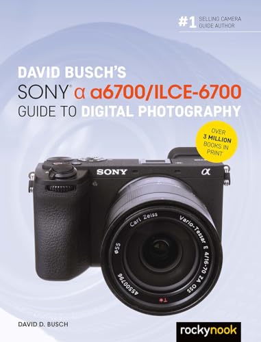 Book cover featuring a black Sony Alpha a6700 camera with lens.