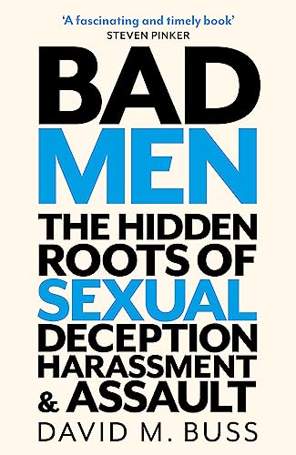 Book cover with title and author name in large black and blue text.