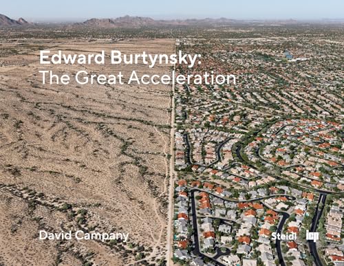 Book cover: aerial view of desert landscape and suburban sprawl.