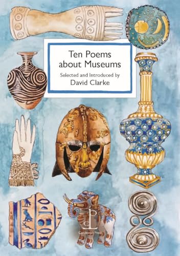 Book cover with illustrations of museum artifacts and title text.