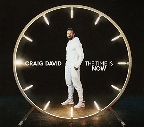 Craig David album cover featuring a man standing inside a glowing clock.