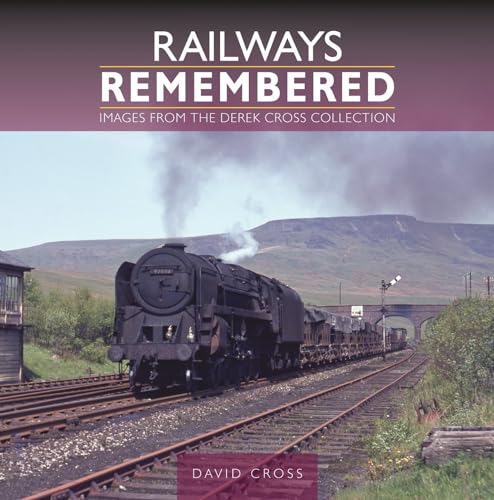 Book cover: steam locomotive traveling through mountainous landscape.