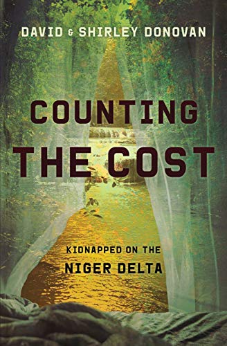 Book cover: “Counting the Cost” with a river scene background.