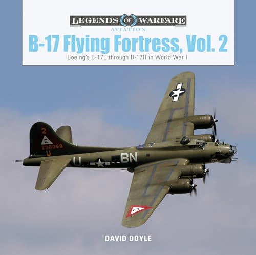 B-17 Flying Fortress aircraft in flight, book cover illustration.