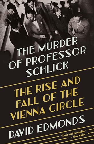 Book cover: “The Murder of Professor Schlick” with a group portrait.