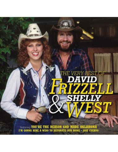 CD cover featuring David Frizzell and Shelly West in cowboy hats.
