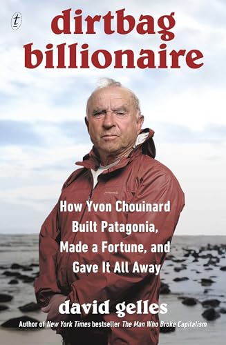 Book cover featuring a portrait of Yvon Chouinard wearing a red jacket outdoors.