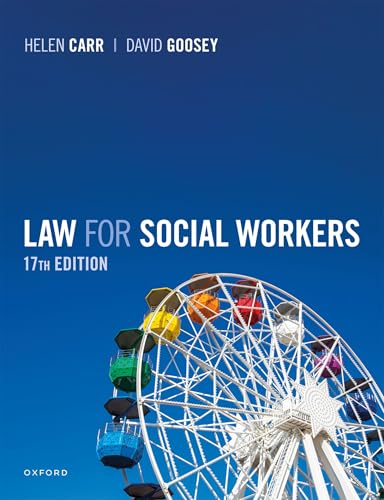 Book cover: “Law for Social Workers” 17th edition, with Ferris wheel.