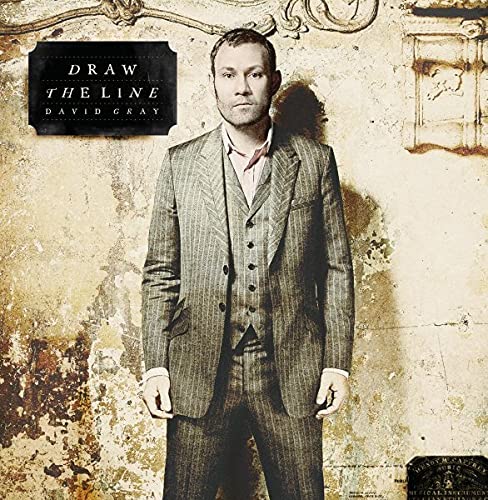 David Gray album cover: man in suit against textured wall.