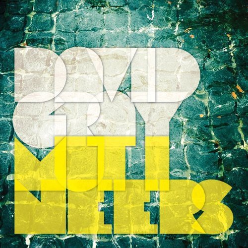 Album cover for David Gray Mutineers with white and yellow text over rippling water.