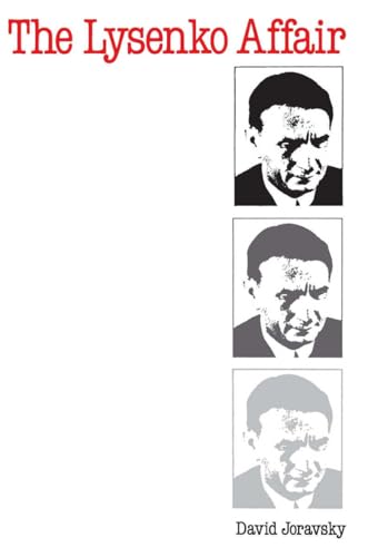 Book cover: “The Lysenko Affair” with portrait of Trofim Lysenko.
