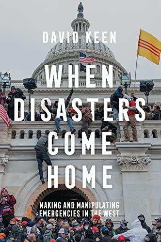 Book cover: "When Disasters Come Home" with a crowd at the Capitol.