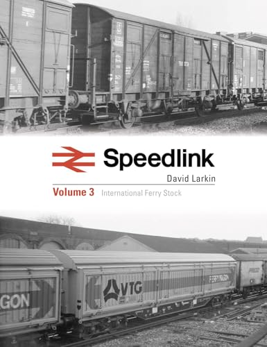 Book cover showing black and white photos of freight train cars on railway tracks.