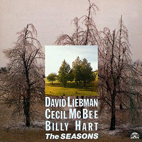 CD cover: trees framing a landscape with text listing musicians’ names.