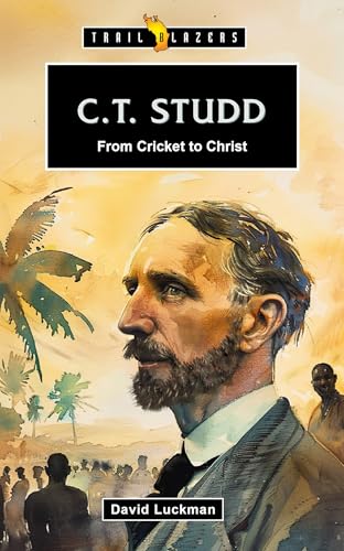 Book cover featuring a portrait of C.T. Studd with a tropical background.