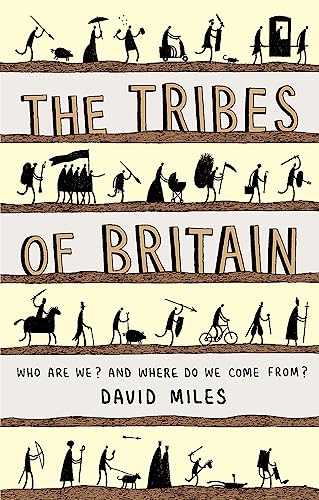 Book cover with illustrated figures and the title "The Tribes of Britain.