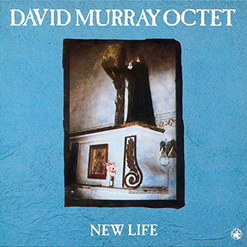 CD cover for David Murray Octet’s “New Life” with surreal imagery.