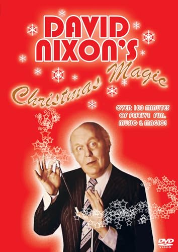 DVD cover featuring magician David Nixon holding a wand against a red background.