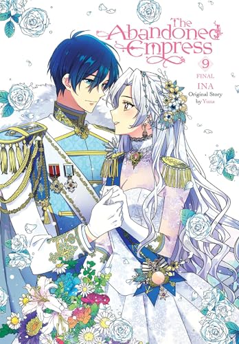 Manga volume 9 cover featuring a couple in ornate royal attire.