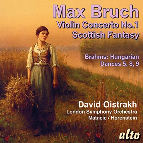 CD cover featuring a painting of a woman in a field with text overlay.