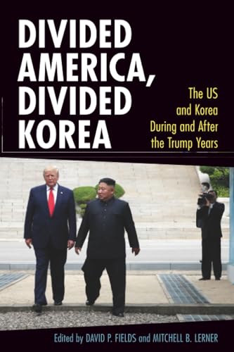Book cover featuring Trump and Kim Jong-un shaking hands.