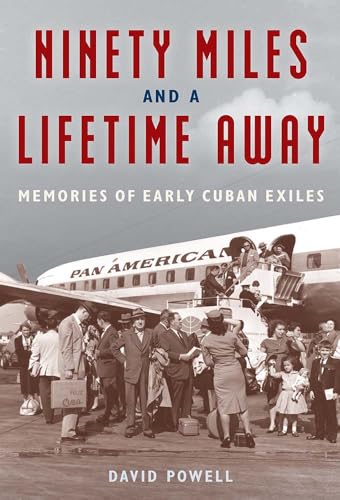 Book cover depicting Cuban exiles boarding a Pan American airplane.