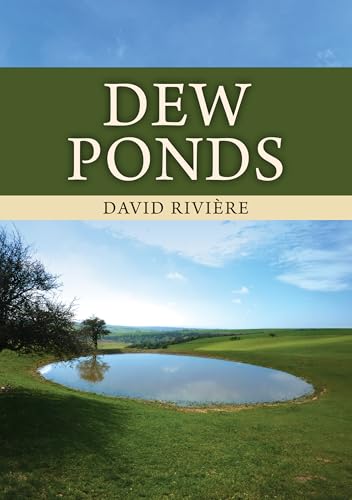 Book cover for "Dew Ponds" featuring a landscape with a circular pond.